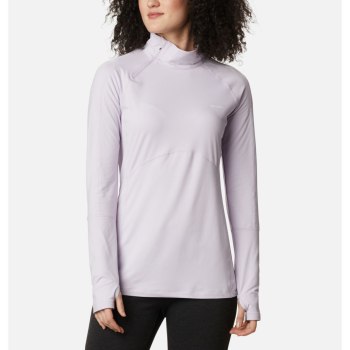 Columbia Ženske Majice S Kapuljačom - Winter Power Quarter Zip Knit Ljubičaste | PWVQ-42036